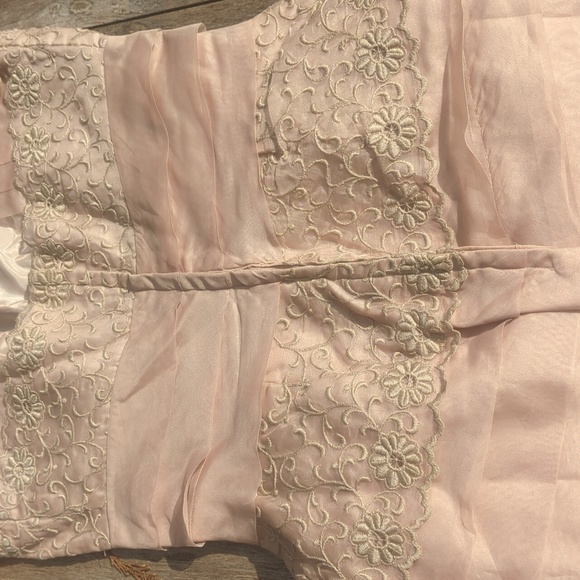 Vintage 1960s Nude Wiggle Dress Large - Picture 3 of 11